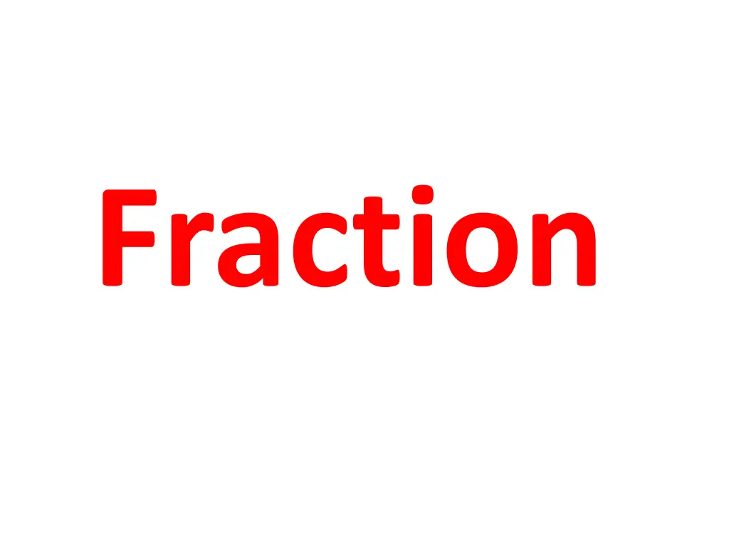 fraction 1