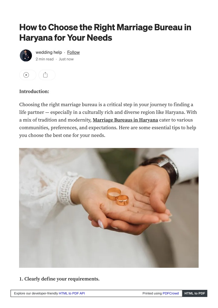 how to choose the right marriage bureau