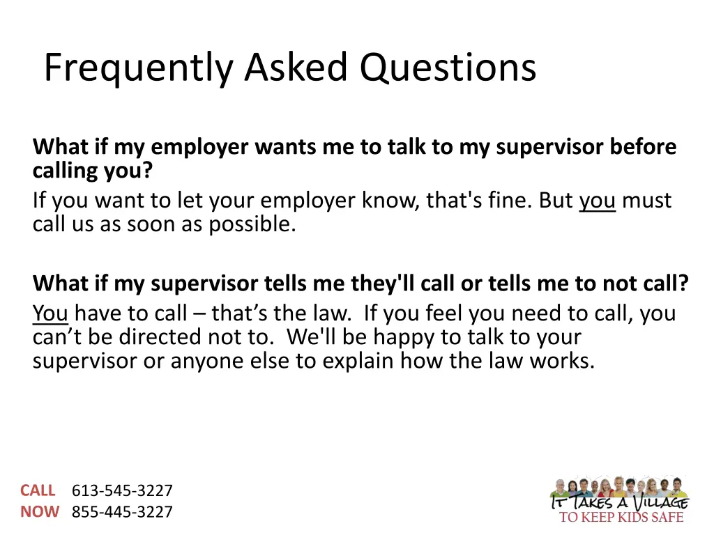 frequently asked questions 5