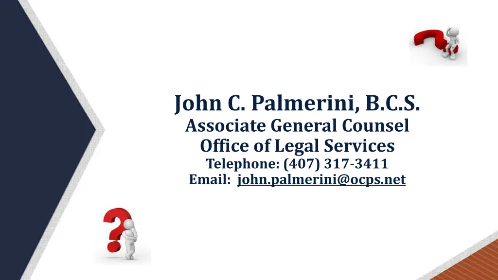 john c palmerini b c s associate general counsel