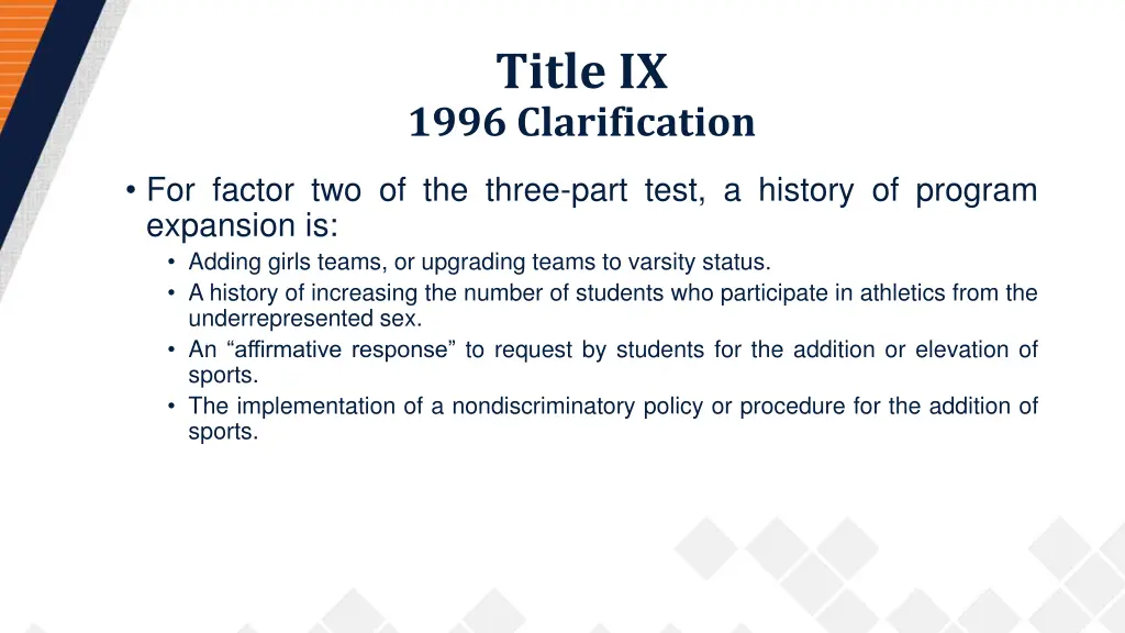 title ix 6