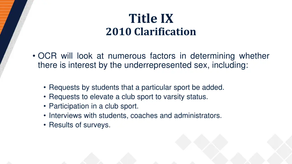 title ix 9