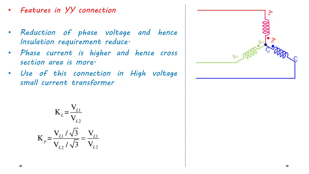 features in yy connection