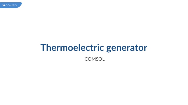 thermoelectric generator