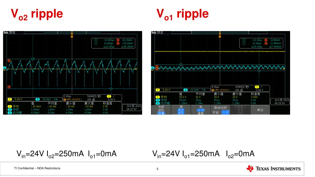 v o2 ripple