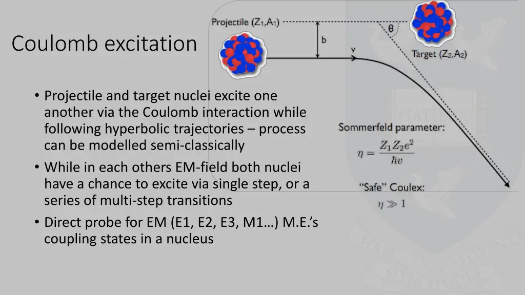 coulomb excitation