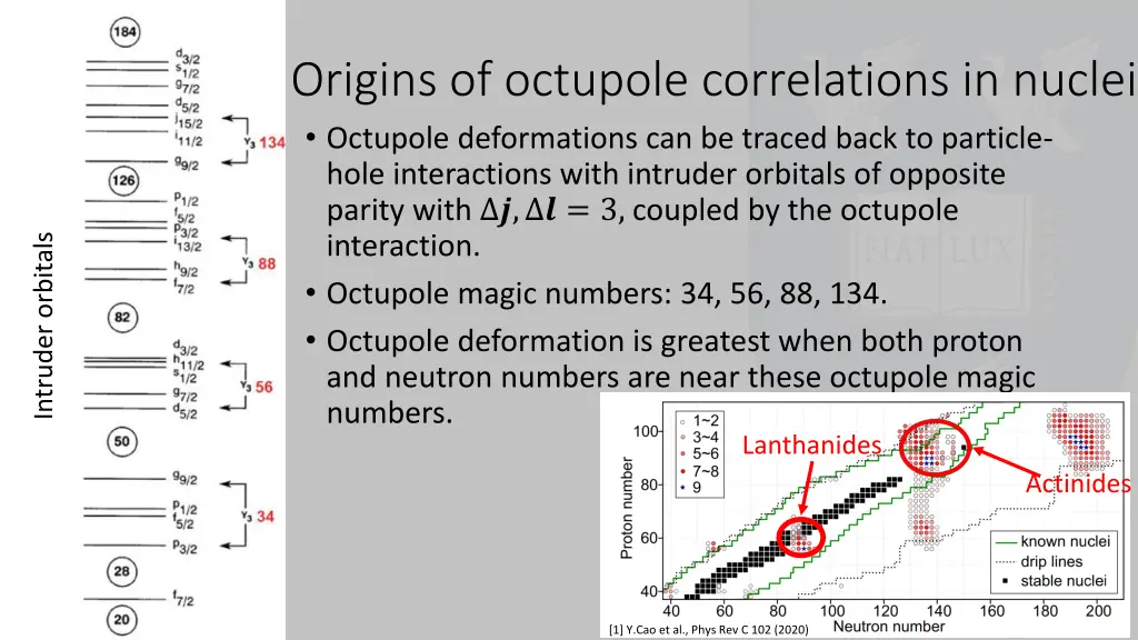 origins of octupole correlations in nuclei