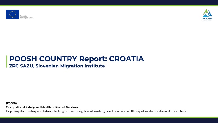 poosh country report croatia zrc sazu slovenian