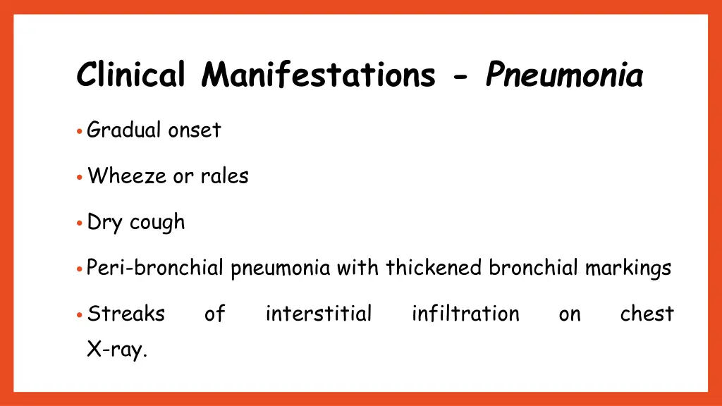 clinical manifestations pneumonia 1