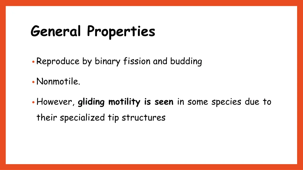 general properties