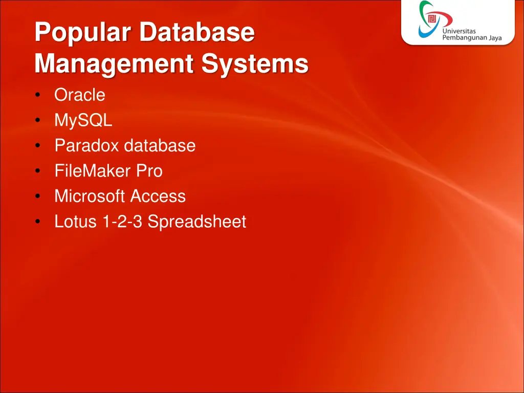 popular database management systems oracle mysql