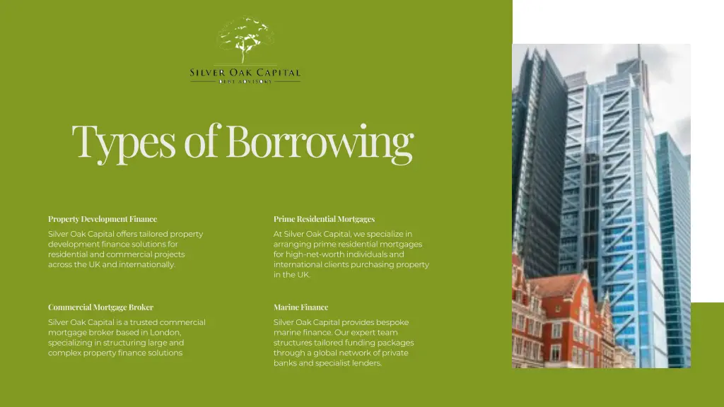 types of borrowing