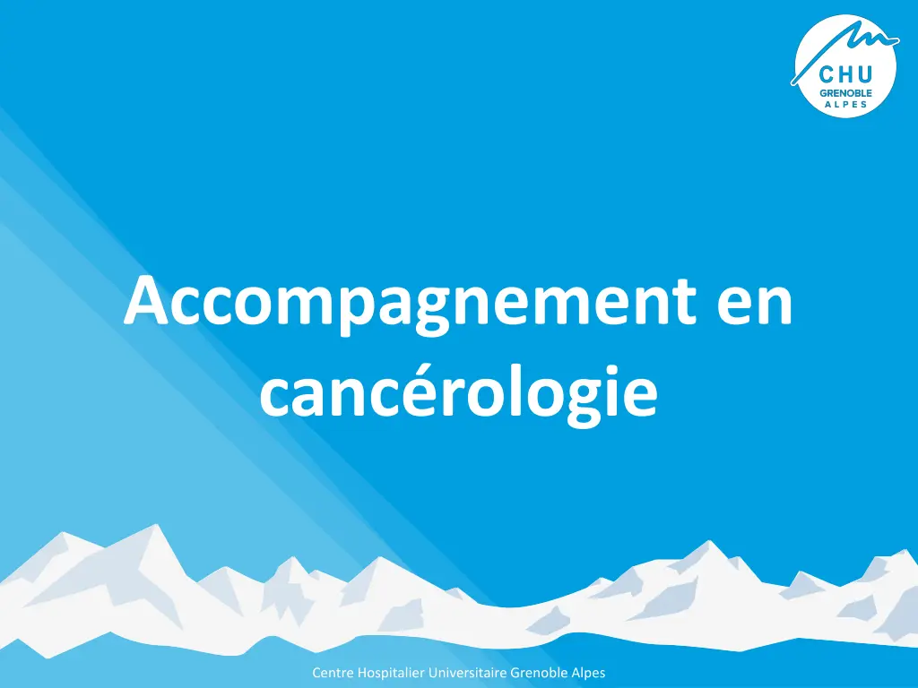 accompagnement en canc rologie