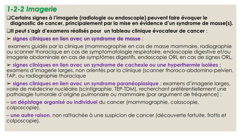 1 2 2 imagerie certains signes l imagerie