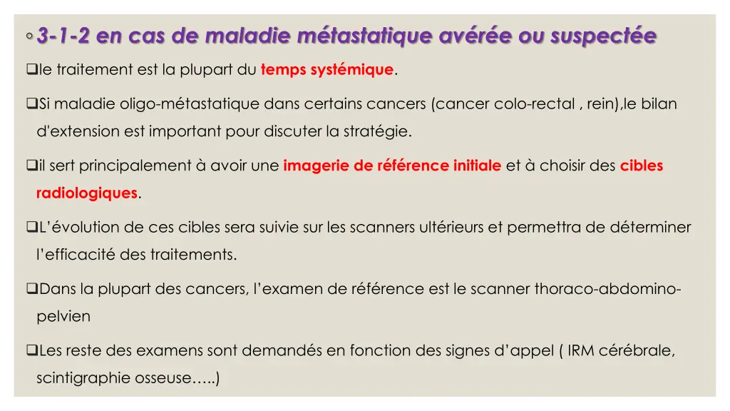 3 1 2 en cas de maladie m tastatique