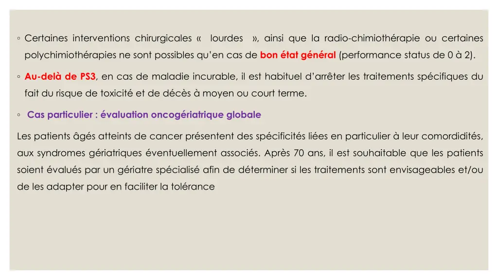 certaines interventions chirurgicales
