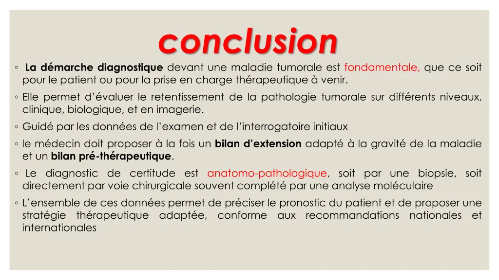 conclusion