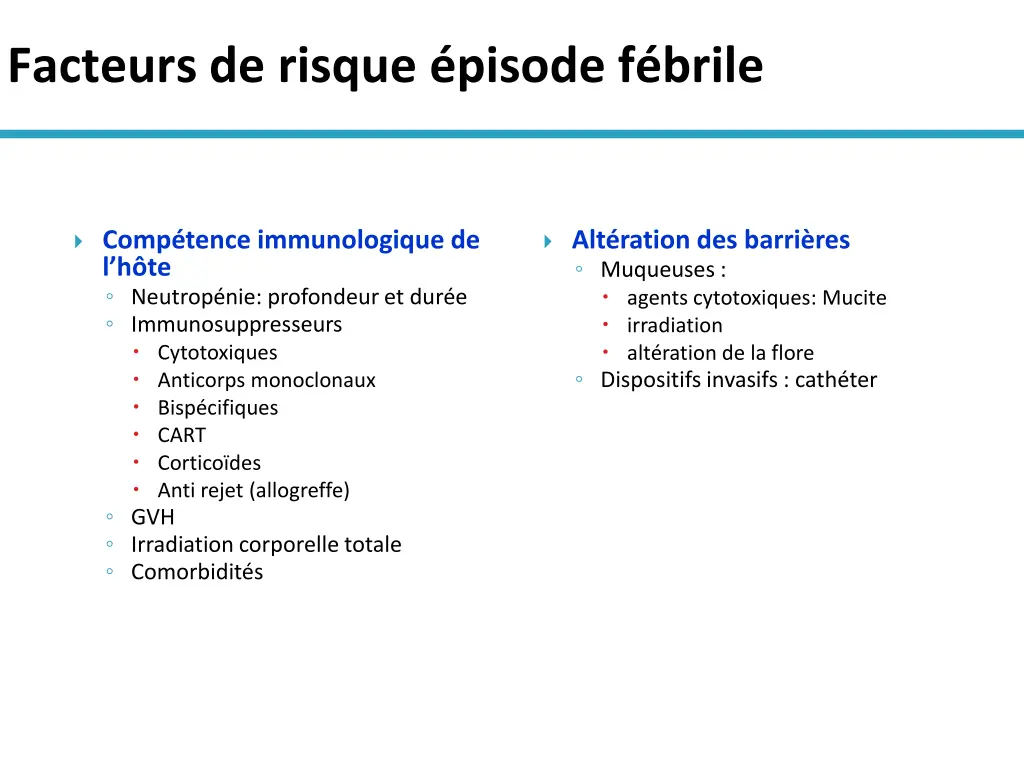 facteurs de risque pisode f brile