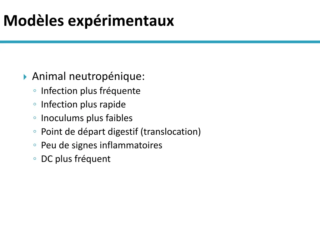 mod les exp rimentaux