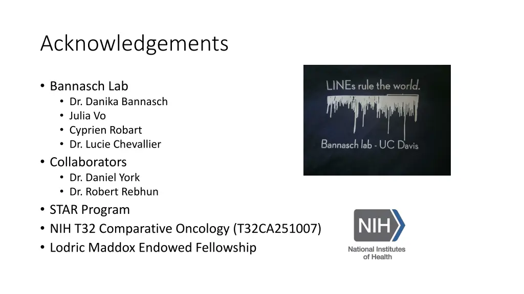 acknowledgements