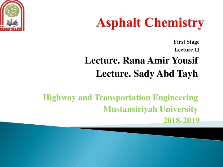 first stage lecture 11