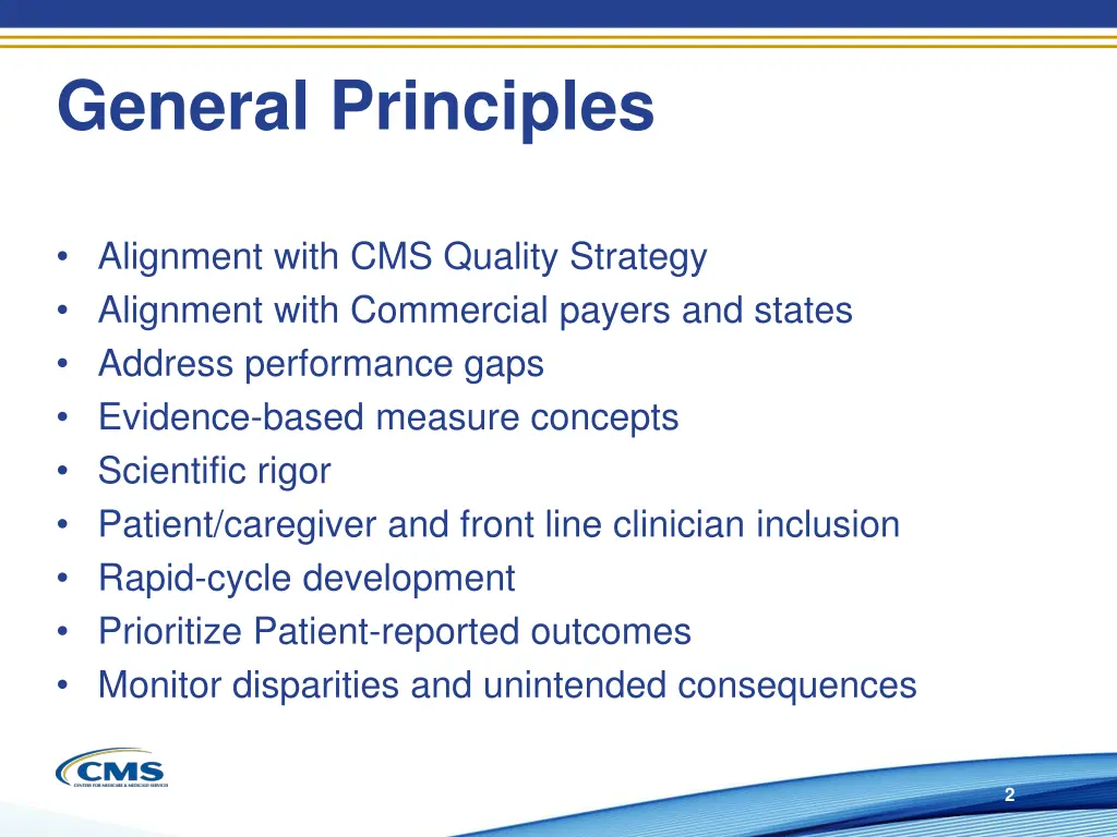 general principles