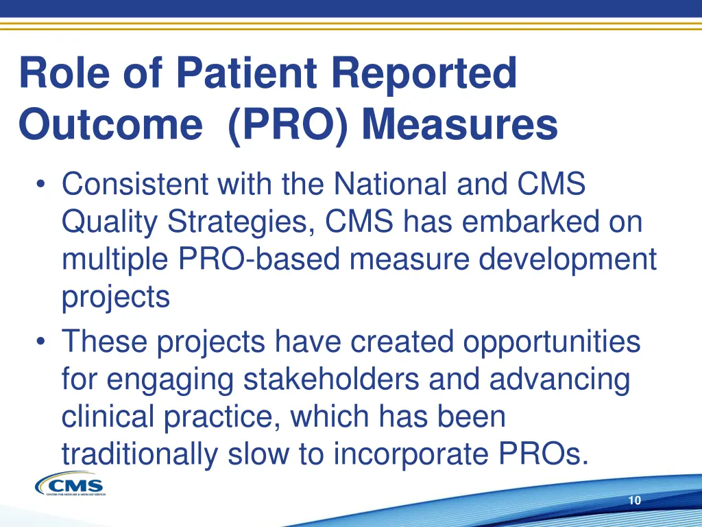 role of patient reported outcome pro measures