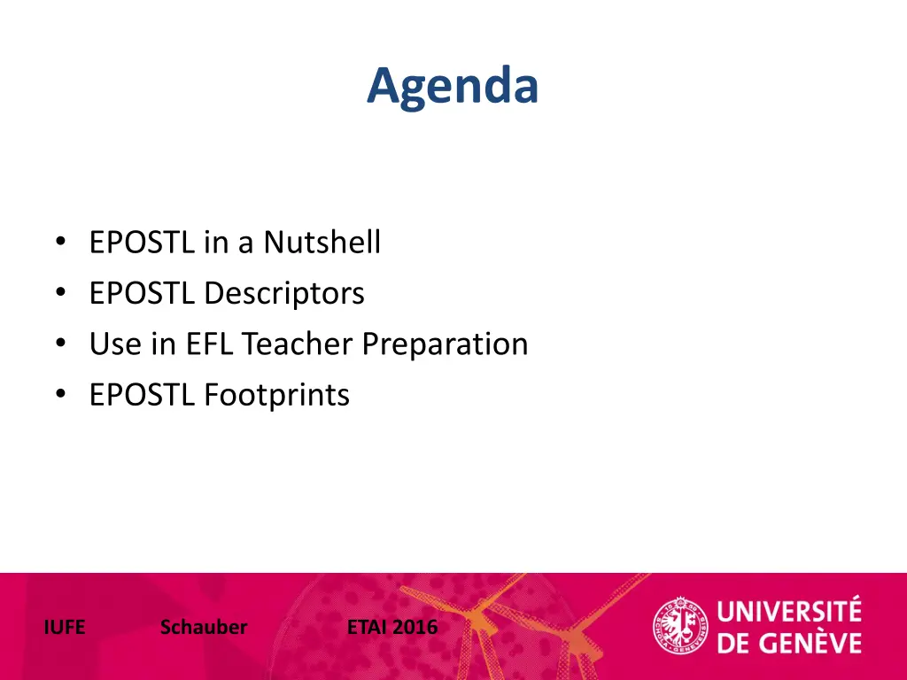agenda