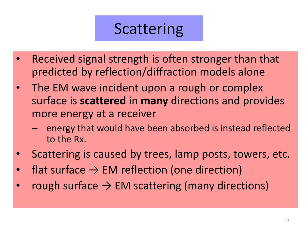 scattering 1