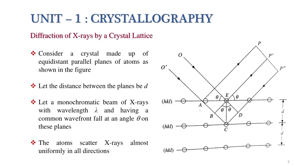 unit 1 crystallography 1
