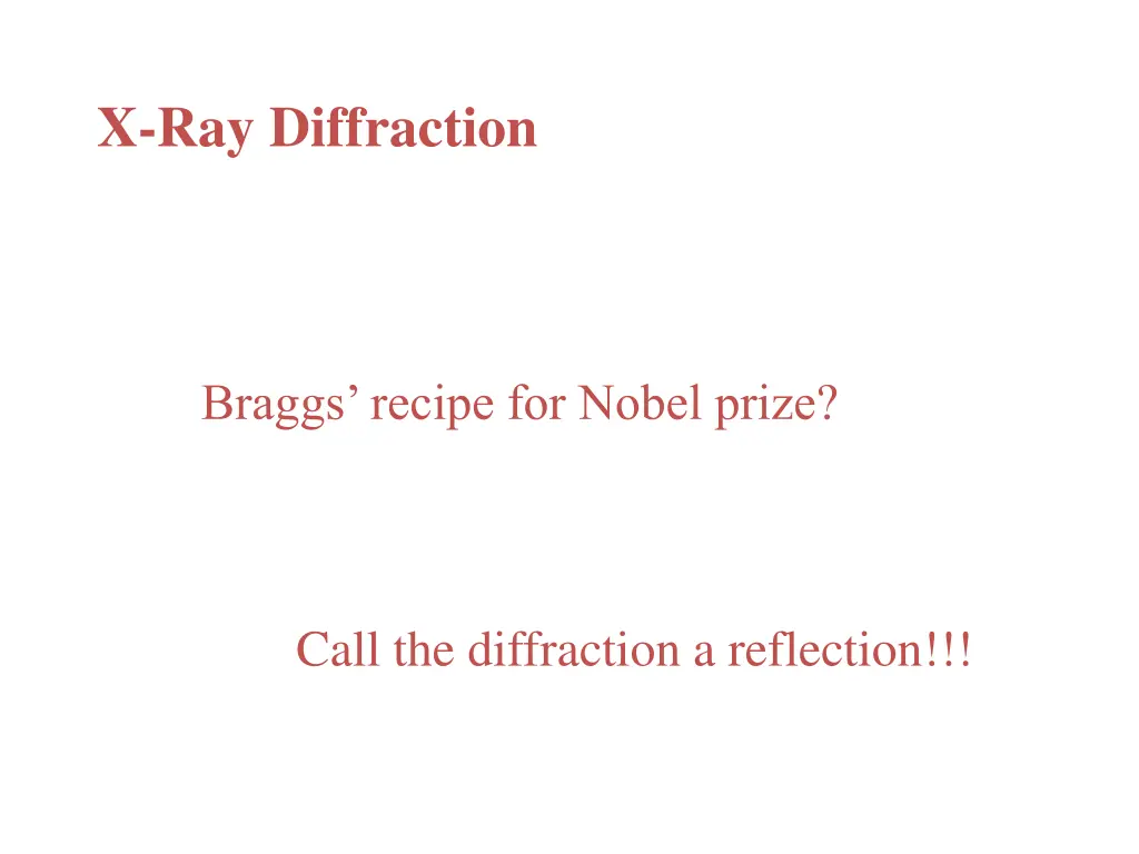 x ray diffraction 2