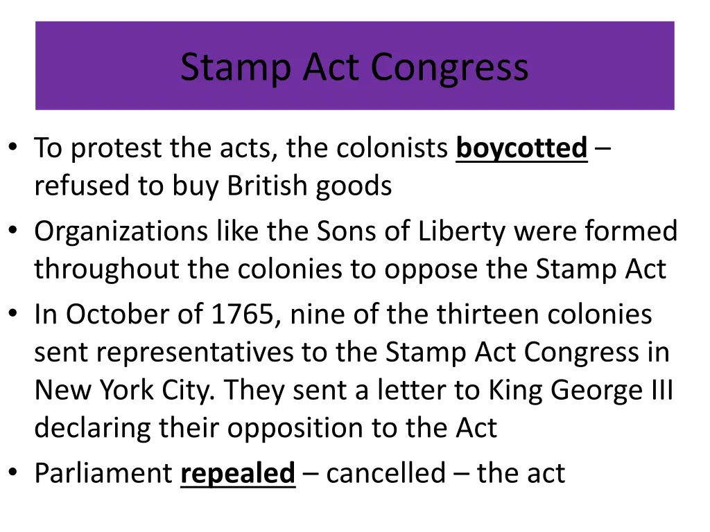 stamp act congress 1