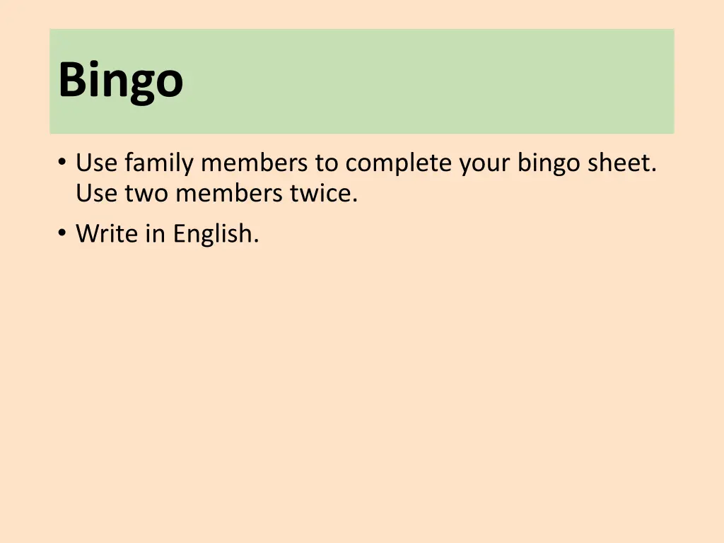 bingo