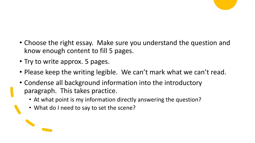 choose the right essay make sure you understand