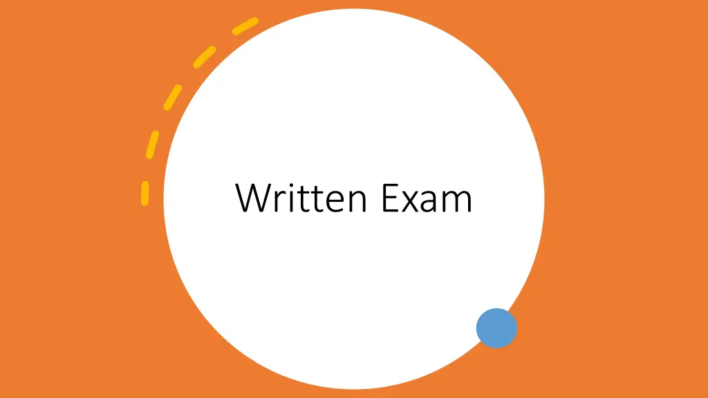 written exam