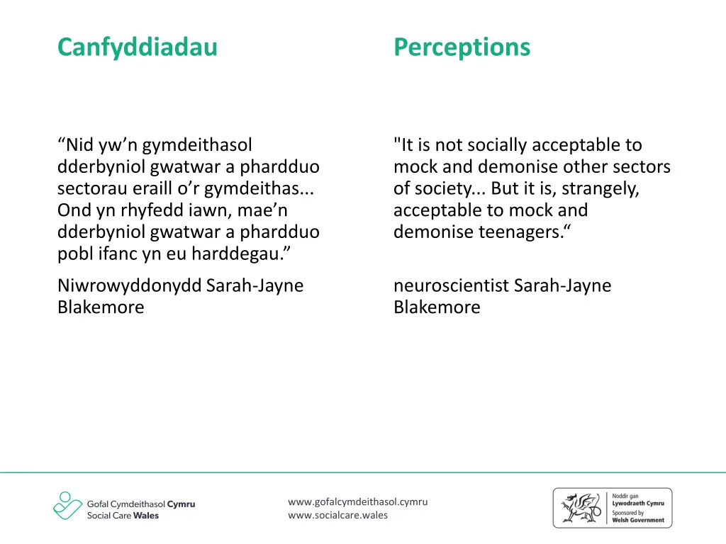 canfyddiadau