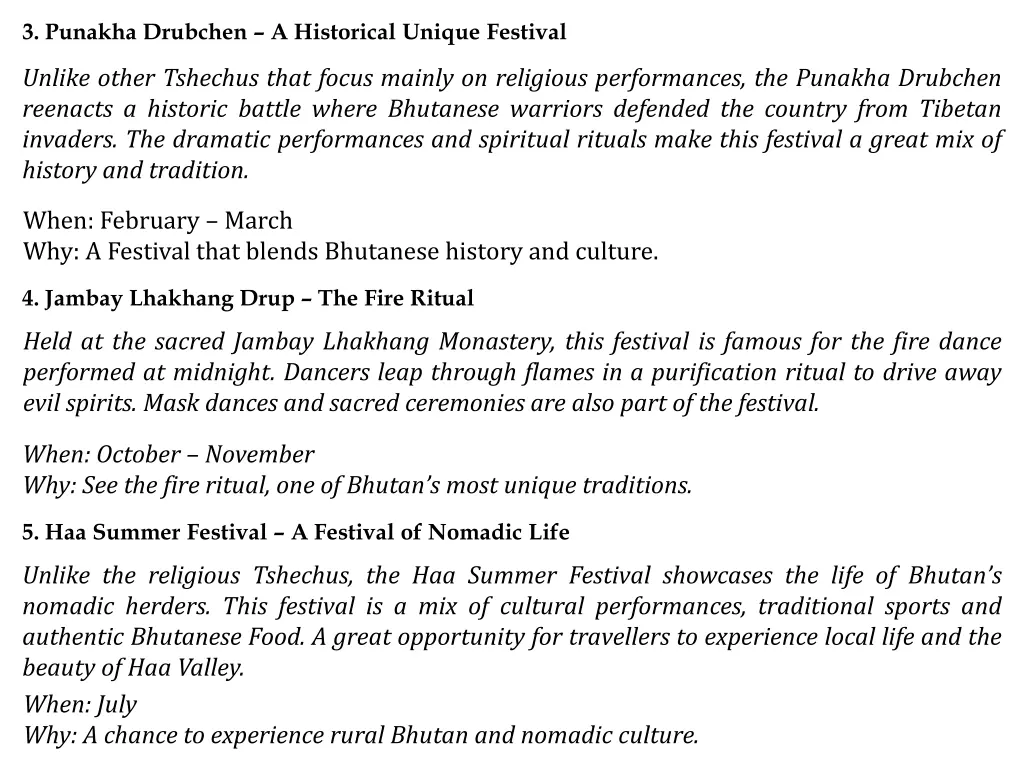 3 punakha drubchen a historical unique festival