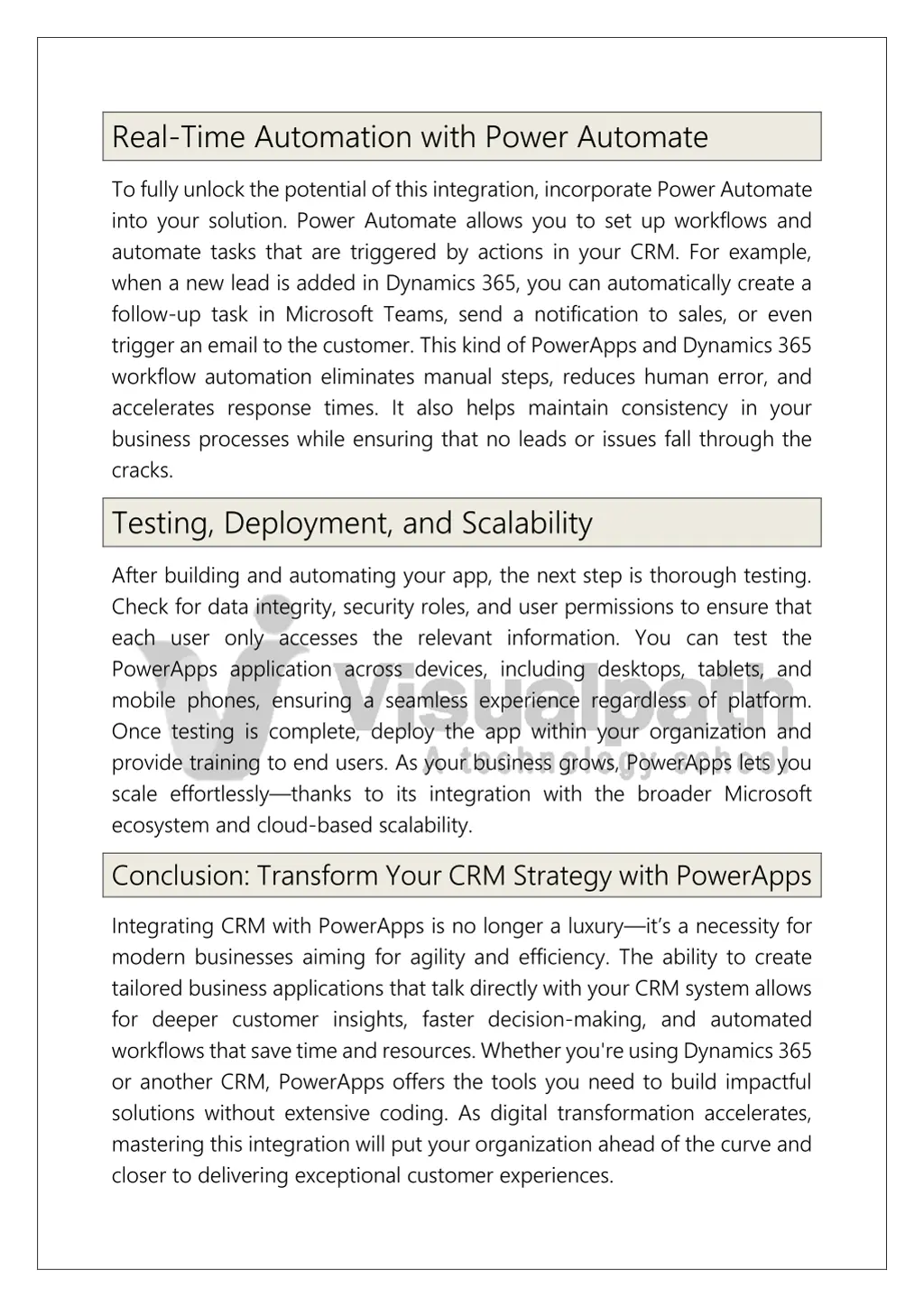 real time automation with power automate
