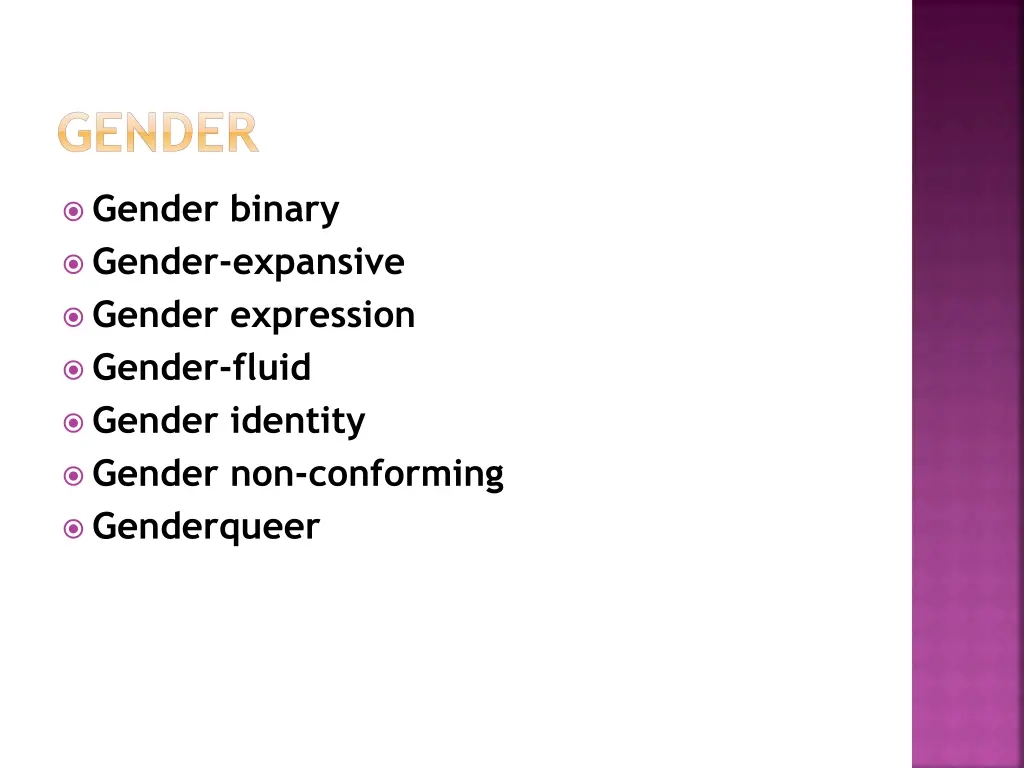 gender