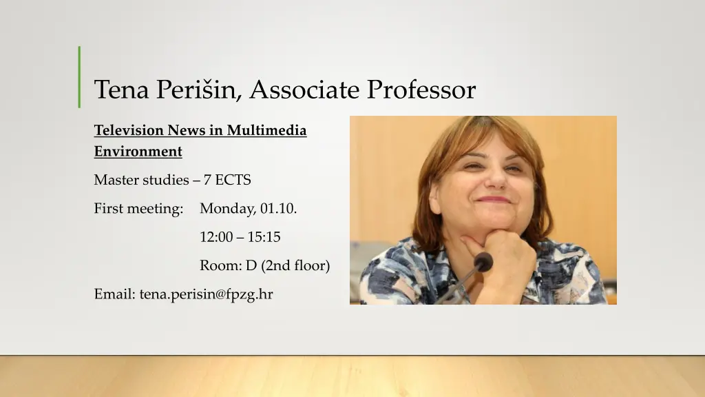 tena peri in associate professor