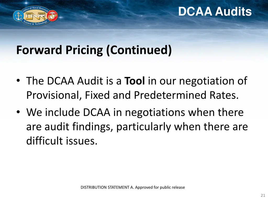 dcaa audits 2