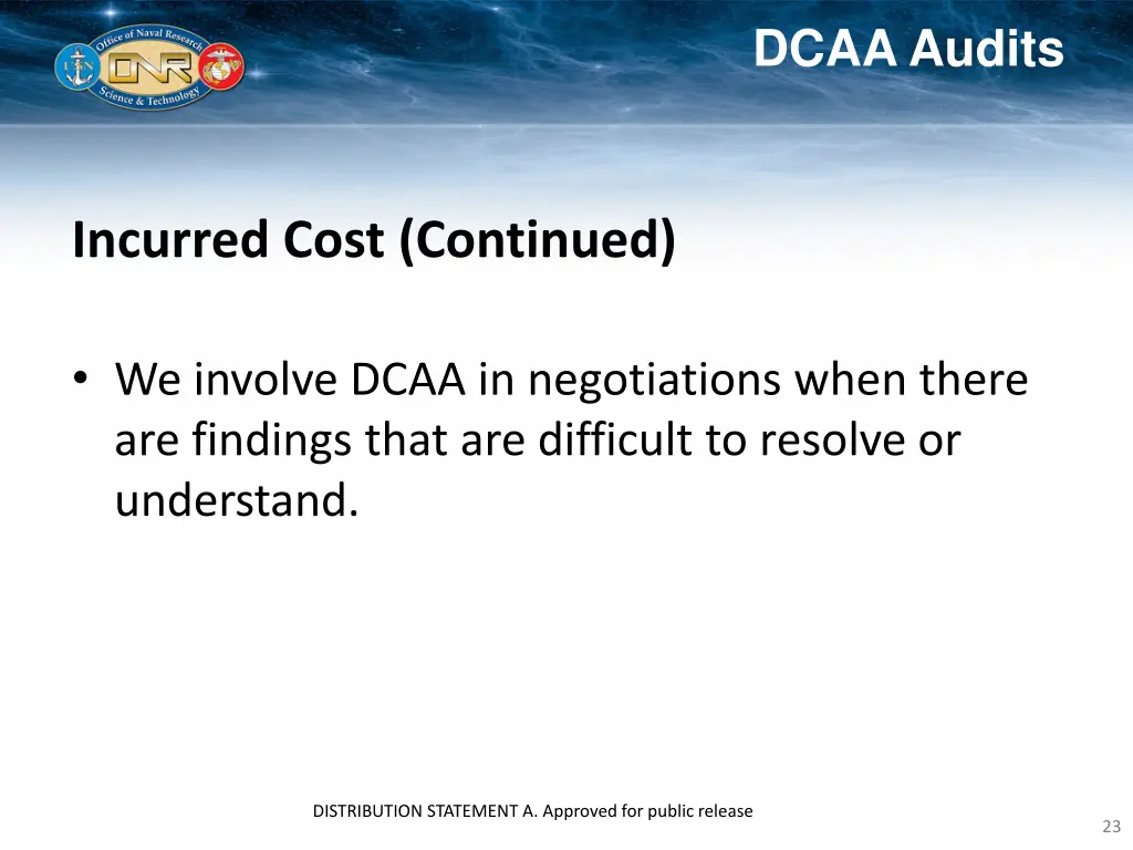 dcaa audits 4