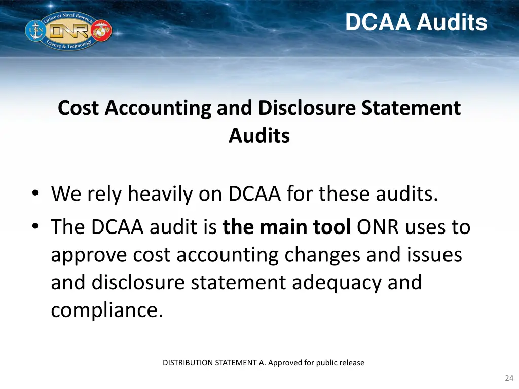 dcaa audits 5