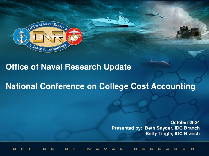 office of naval research update