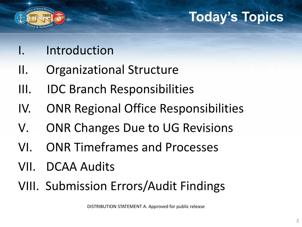 today s topics