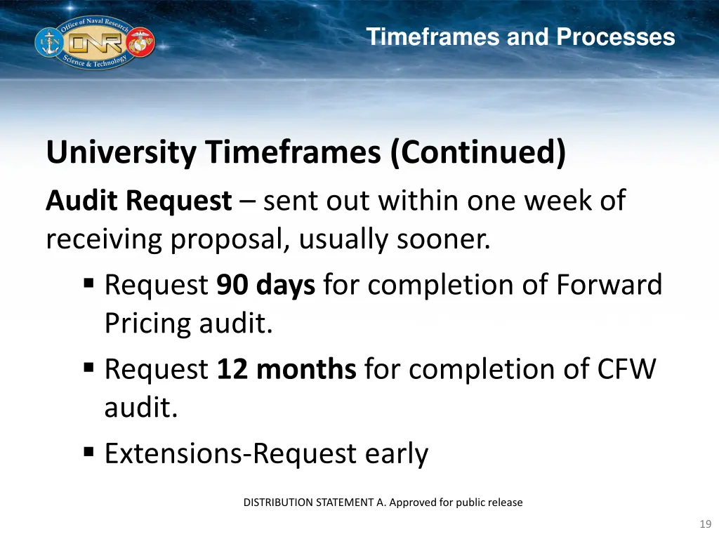 timeframes and processes 3