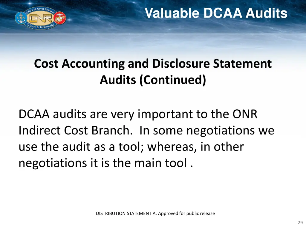 valuable dcaa audits 6
