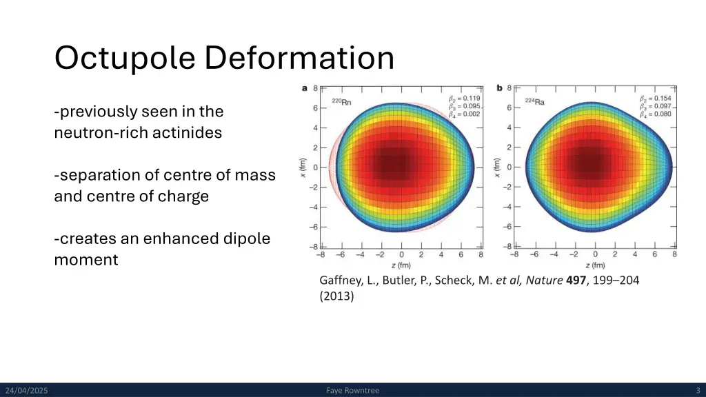 octupole deformation