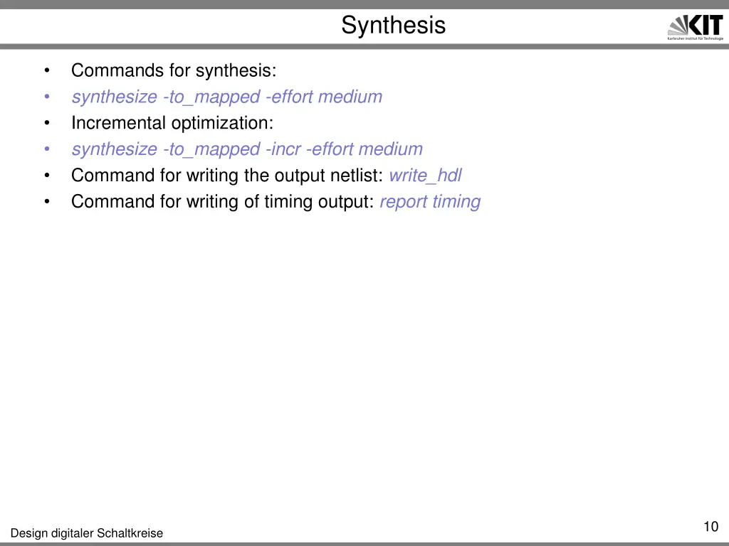synthesis 1