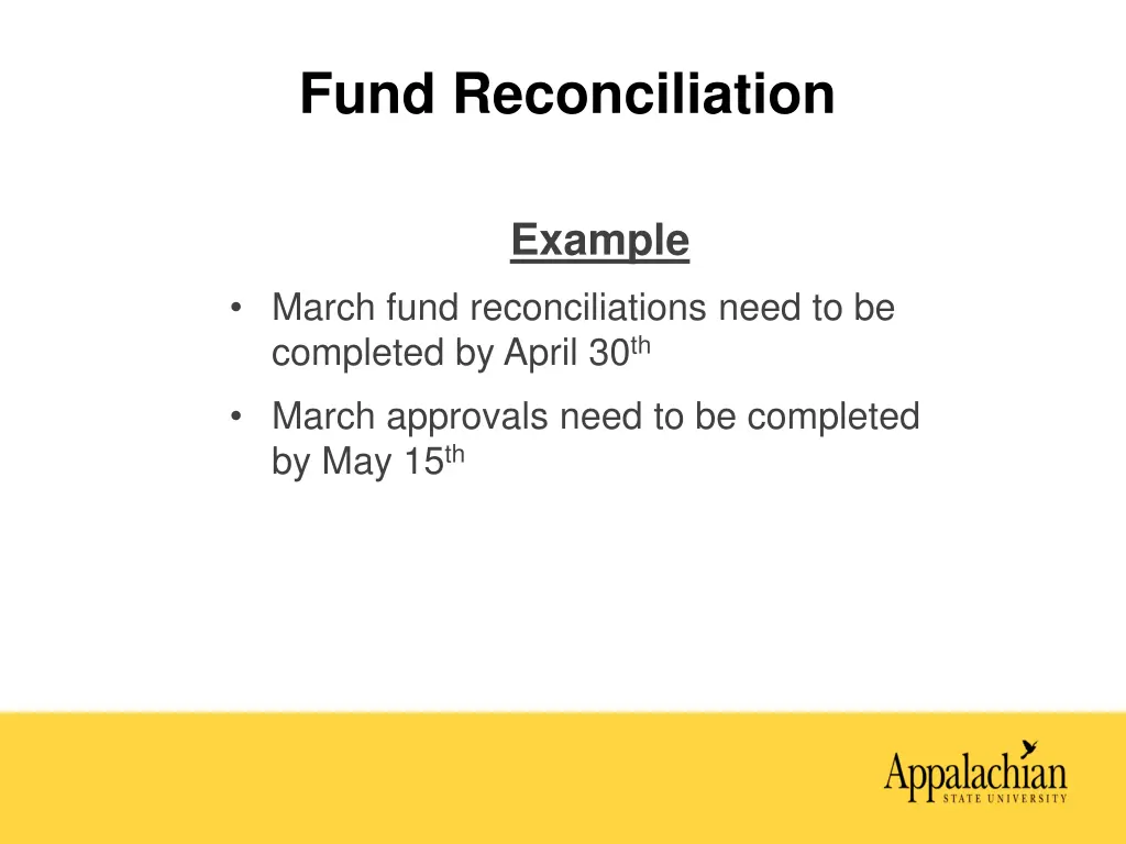 fund reconciliation 1